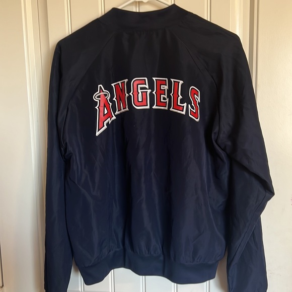Navy blue angels windbreaker - Picture 2 of 4
